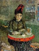 Vincent Van Gogh Agostina Segatori Sitting in the Cafe du Tamourin oil painting on canvas